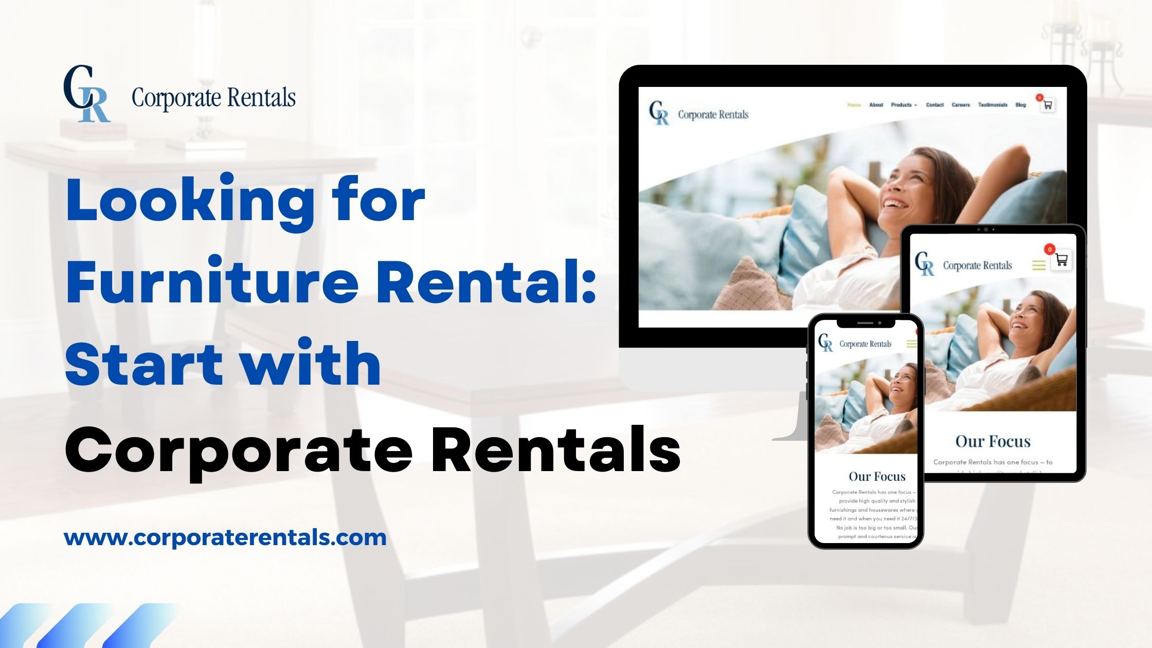 Looking for Furniture Rental: Start with Corporate Rentals