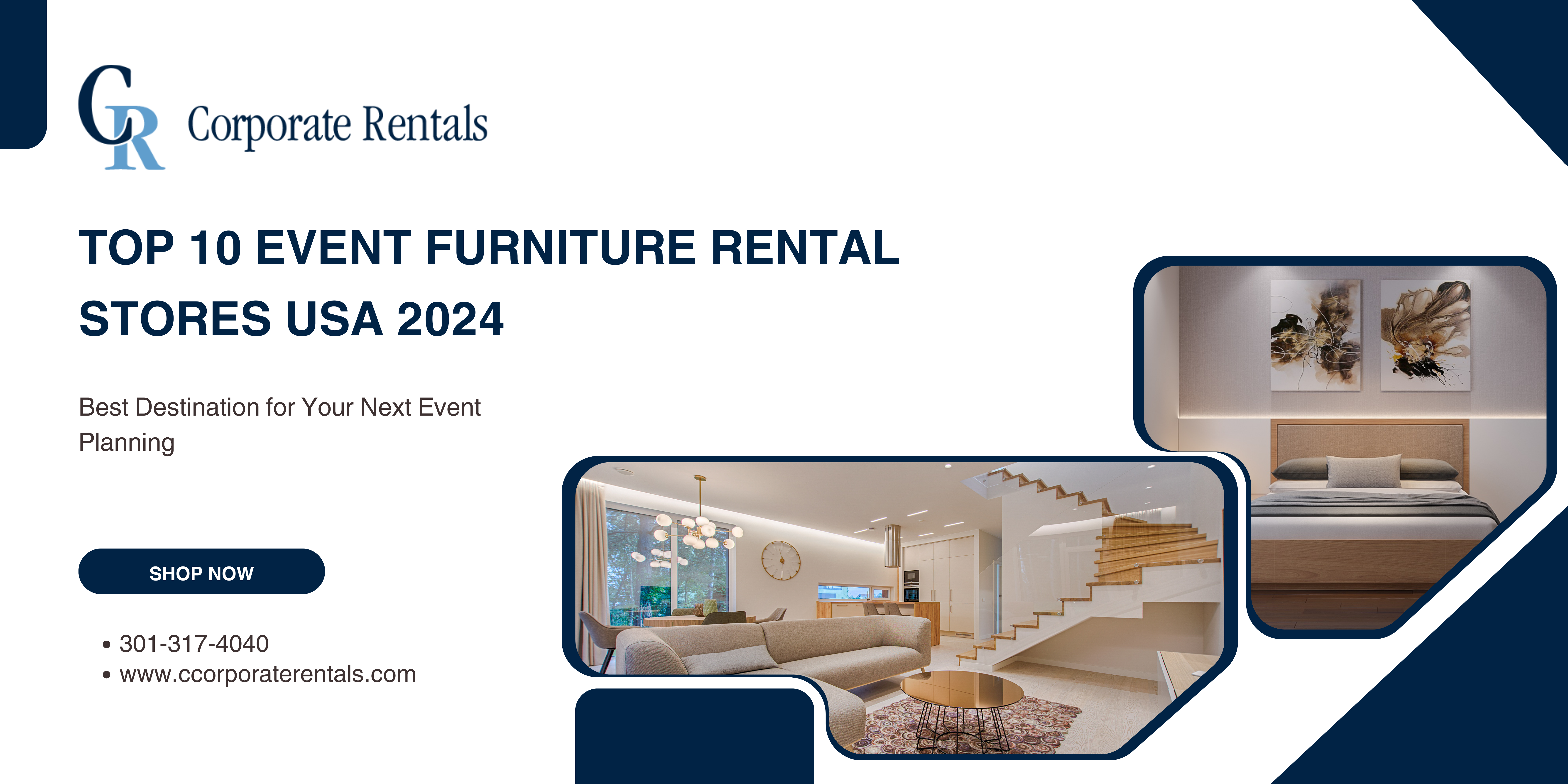 Top 10 Event Furniture Rental Stores USA 2024
