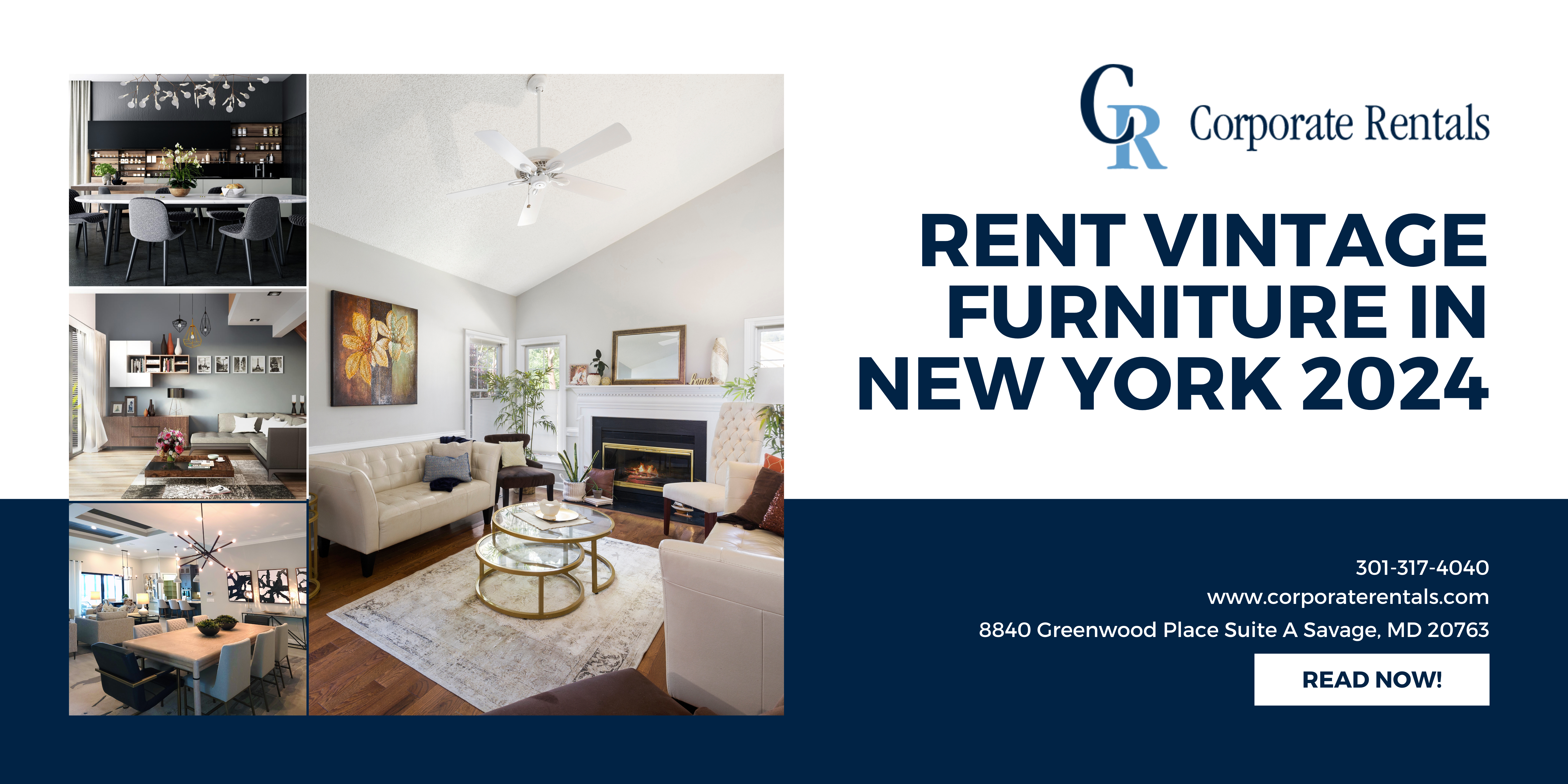 Rent Vintage Vibe Furniture in New York 2024